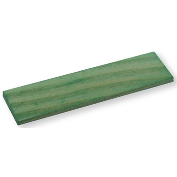 Holzdistanzklotz 80 x 20 x 3 mm grün